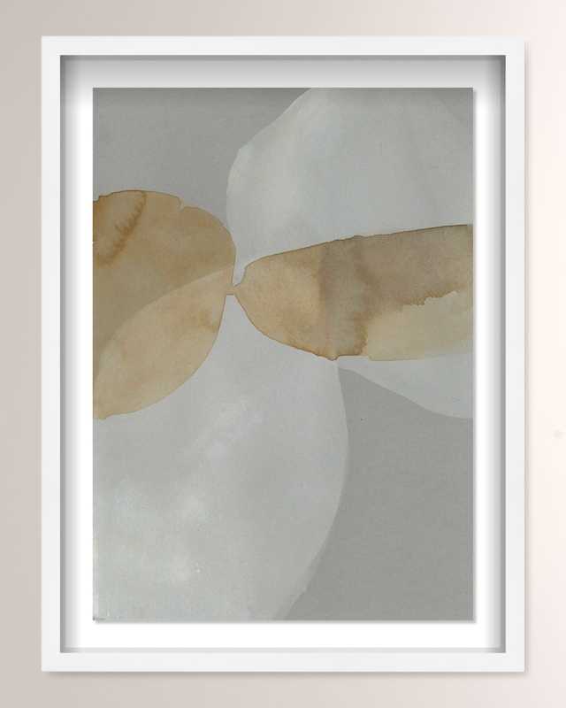 "Orbs II" Framed Art Print on Paper